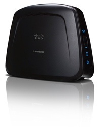 Produktbild från företaget Cisco Systems (Sweden) AB - WAP610N accesspunkt optimerad för att strömma HD-video