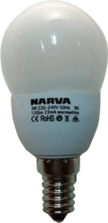 Produktbild från företaget Narva Scandinavia AB - KLOT-MINI 3W 230-240v E14 i färg 827